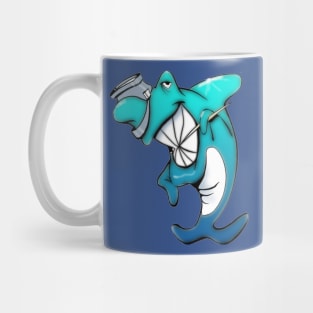Shark -waters great come on in 01 Mug